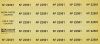 Yellow Auction Tickets